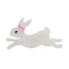 Marshmallow Rabbit Brooch^Erstwilder New