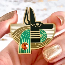 Master Of Secrets Anubis Enamel Pin^Erstwilder Sale