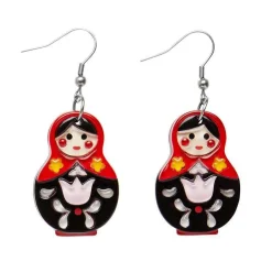 Matryoshka Memories Earrings^Erstwilder Outlet