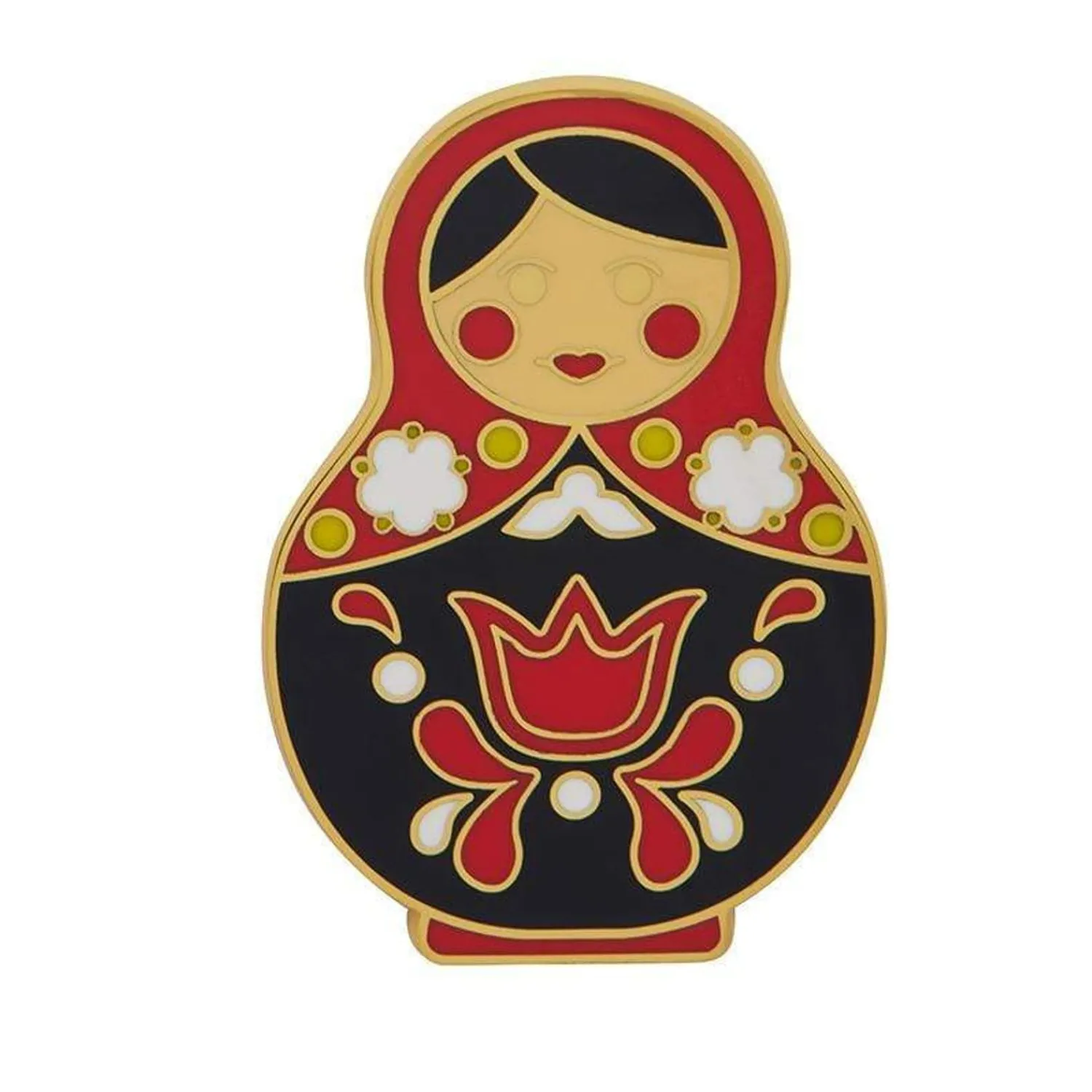 Matryoshka Memories Large Enamel Pin^Erstwilder Discount