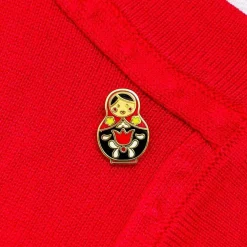 Matryoshka Memories Small Enamel Pin^Erstwilder New