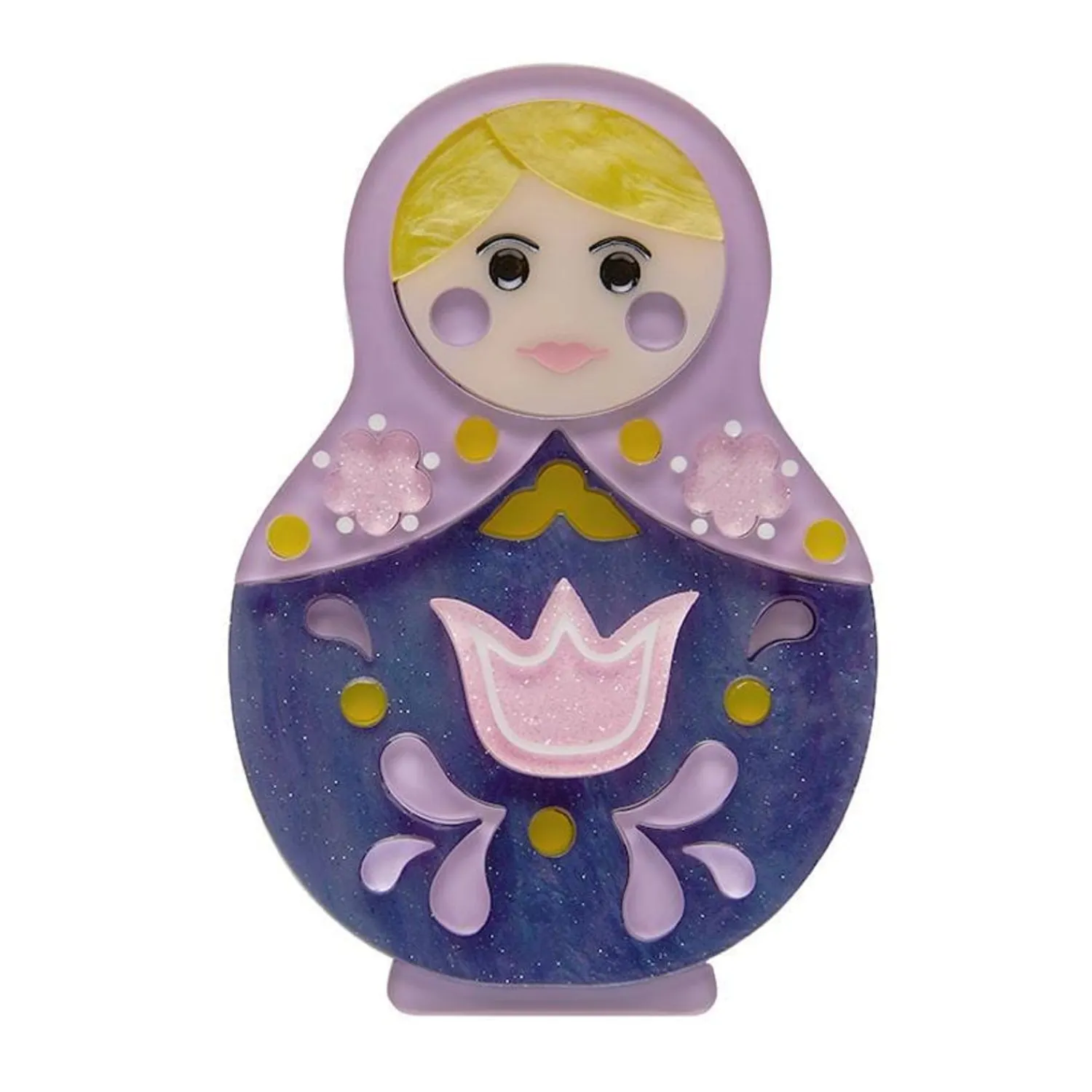 Matryoshka Memories Toy Brooch^Erstwilder Outlet