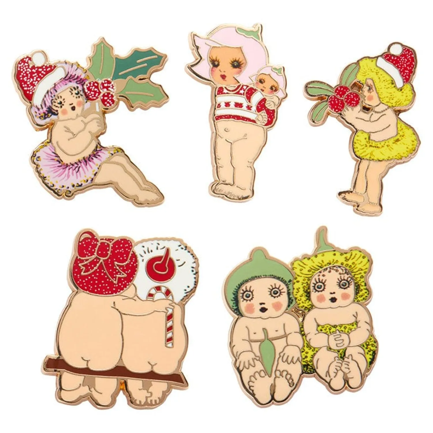 May Gibbs Enamel Pin Pack - 5 Piece^Erstwilder New