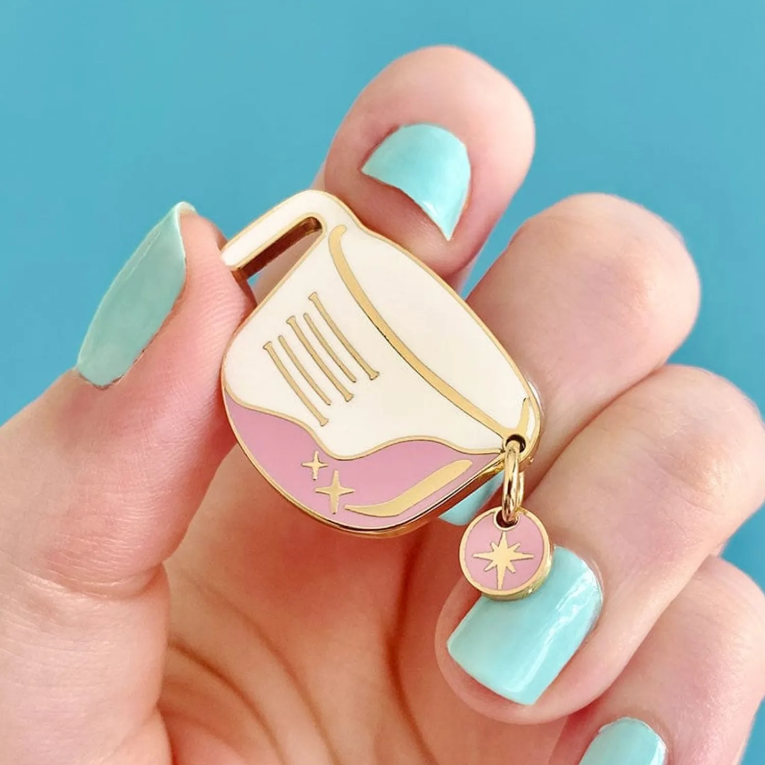 Measure Twice, Pour Once Enamel Pin^Erstwilder Sale