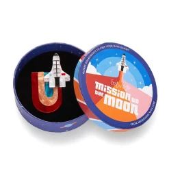 Mission To The Moon Brooch^Erstwilder Sale