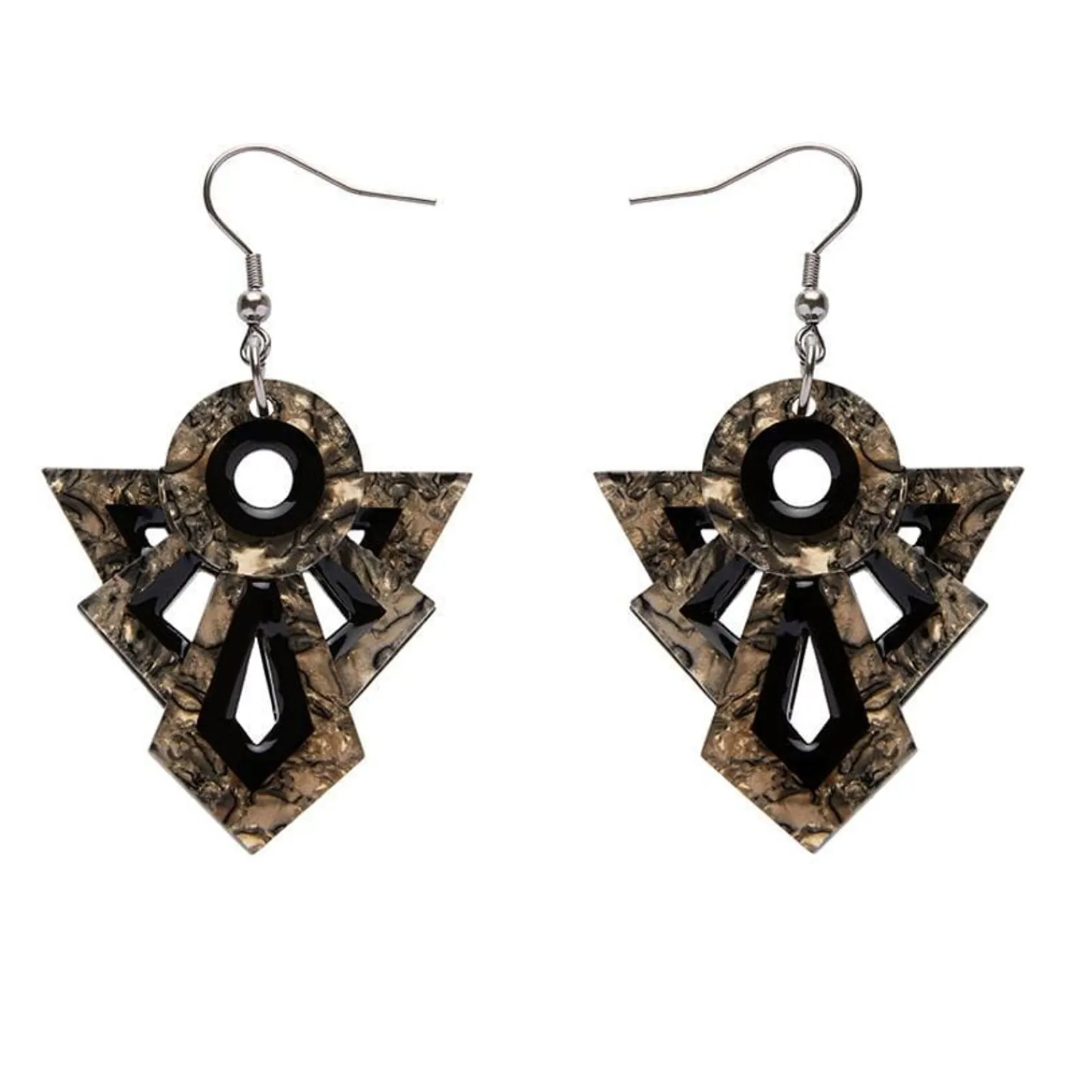 Modernist Motif Earrings^Erstwilder