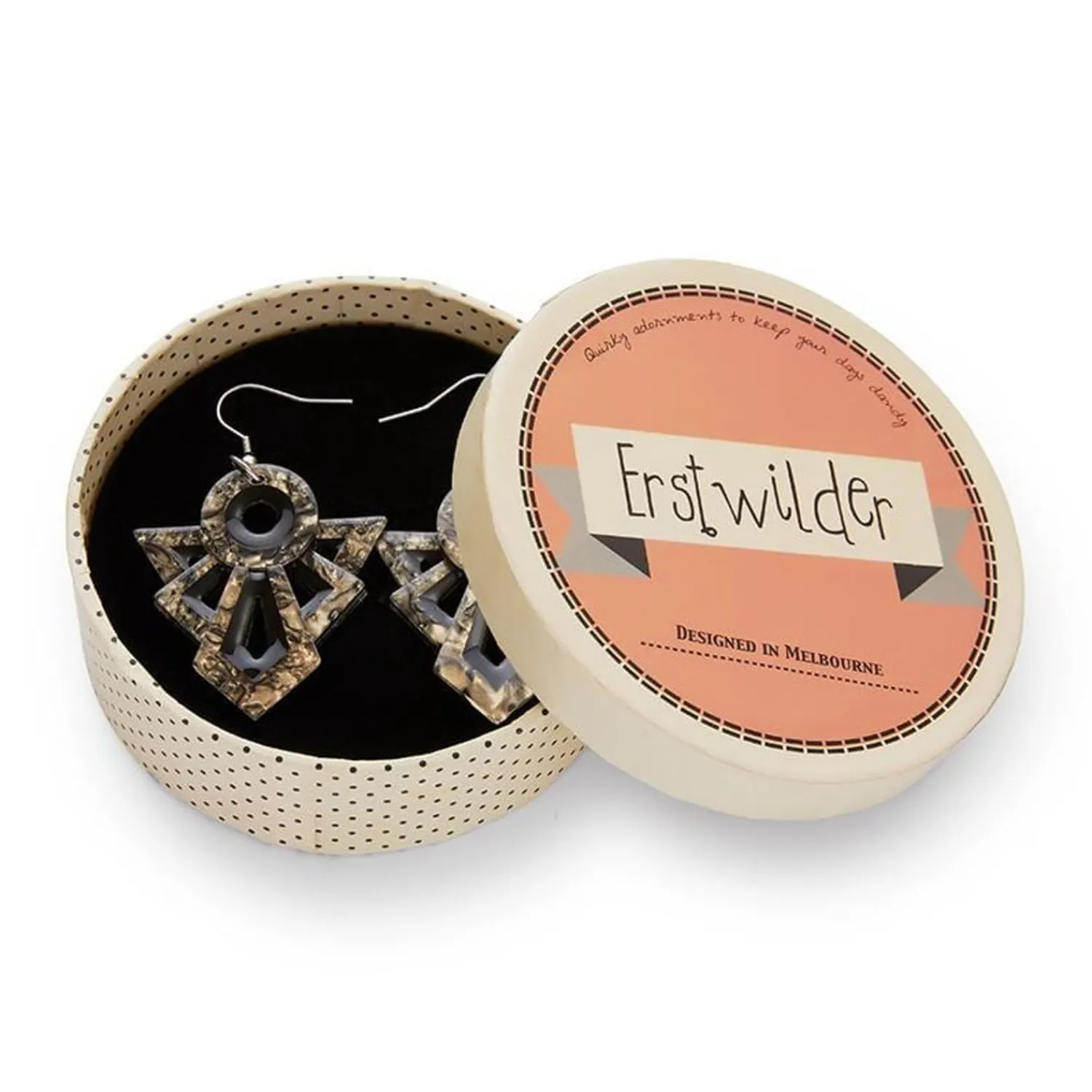Modernist Motif Earrings^Erstwilder