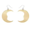 Moon Mirror Drop Earrings - Gold^Erstwilder Discount