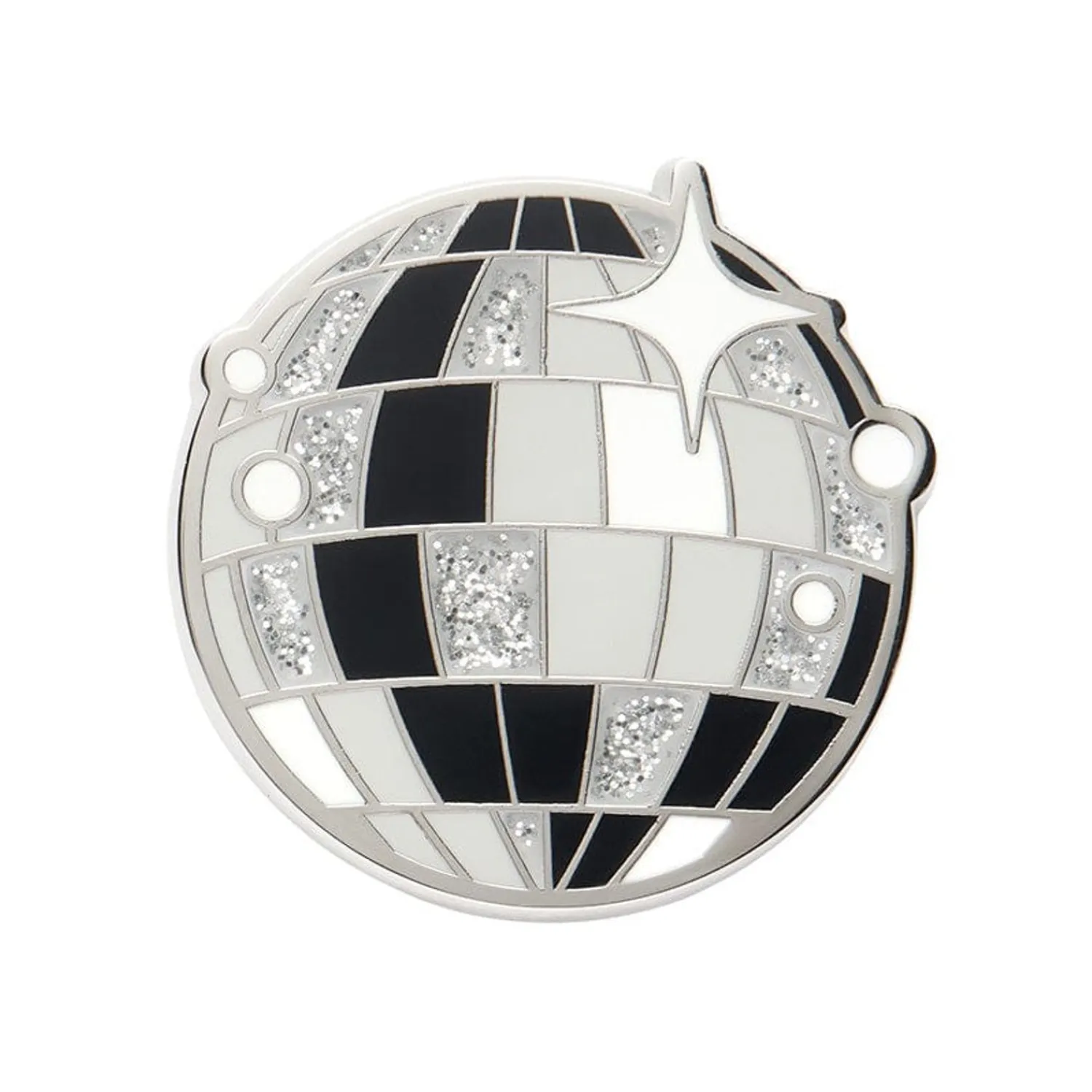 Mosaic Mirror Enamel Pin^Erstwilder Hot