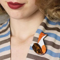Mr. Fantastic Brooch^Erstwilder Clearance