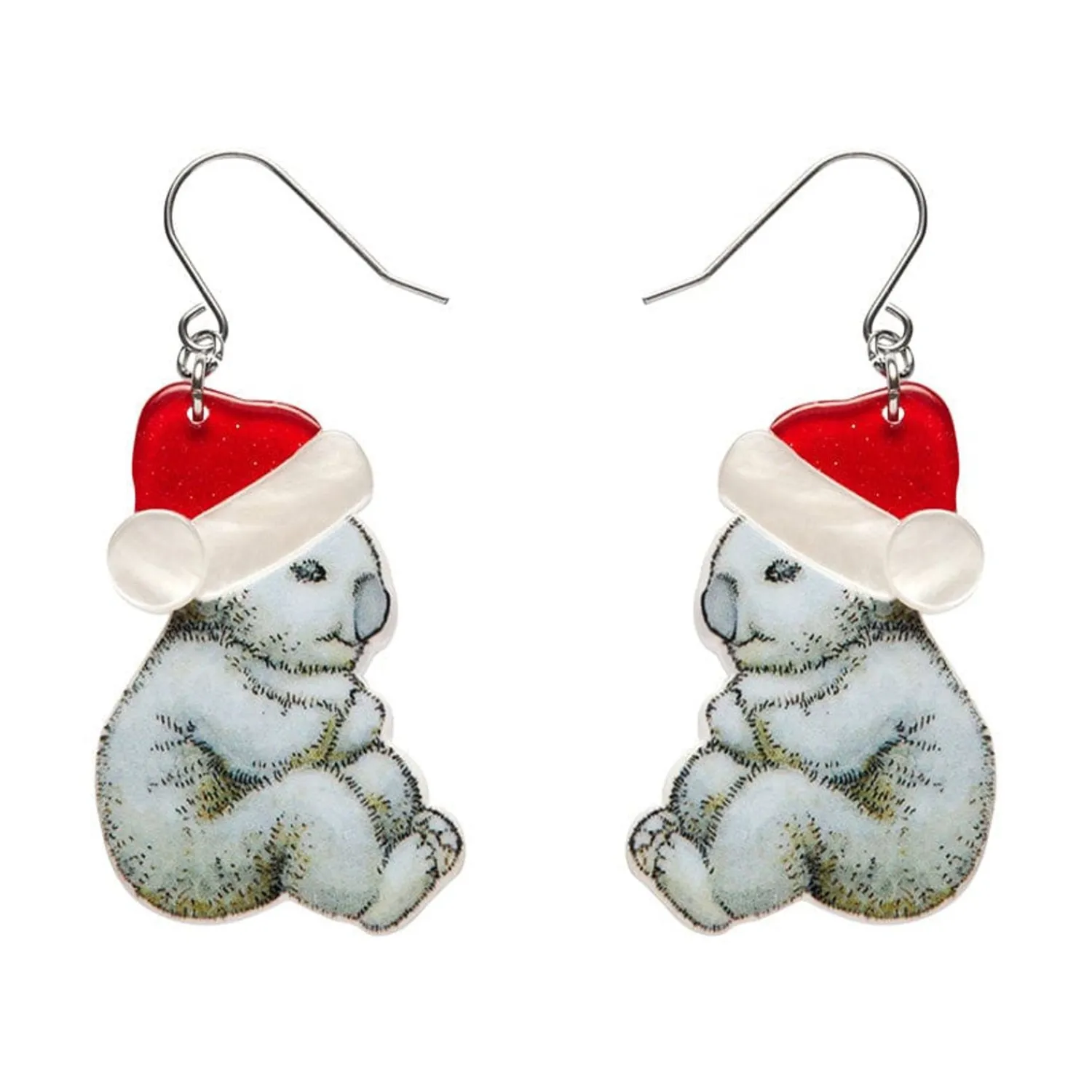 Mr. & Mrs. Bear Drop Earrings^Erstwilder Sale