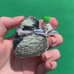 Mrs. Kookaburra Brooch^Erstwilder