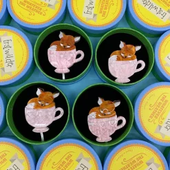 Mug Full Of Hugs Brooch^Erstwilder Clearance