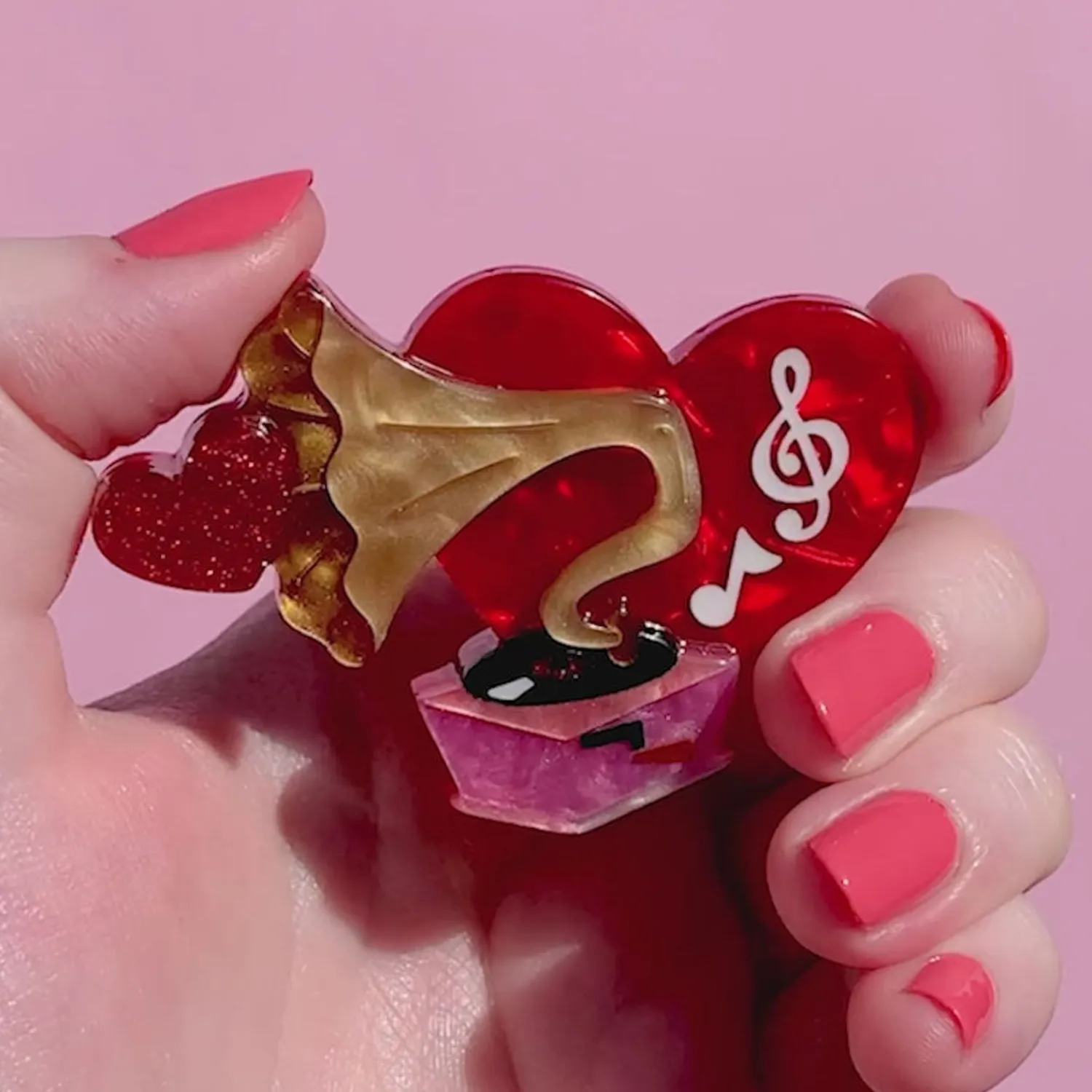 Music To My Ears Brooch^Erstwilder Hot