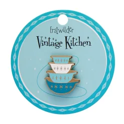 Nanna'S Prized Diamond Bowls Enamel Pin^Erstwilder Hot