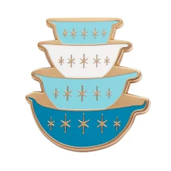 Nanna'S Prized Diamond Bowls Enamel Pin^Erstwilder Hot