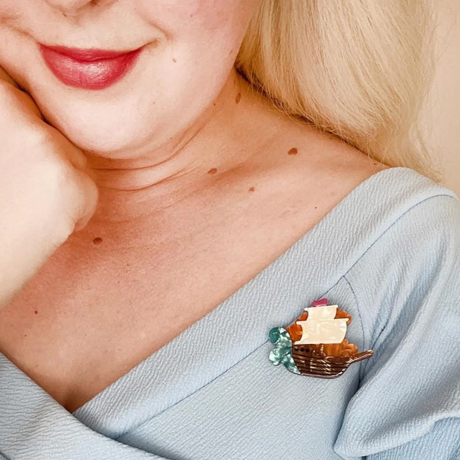 Nautical Minis Brooch Set - 5 Pack^Erstwilder Hot