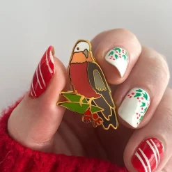 No Christmas Fool Enamel Pin^Erstwilder