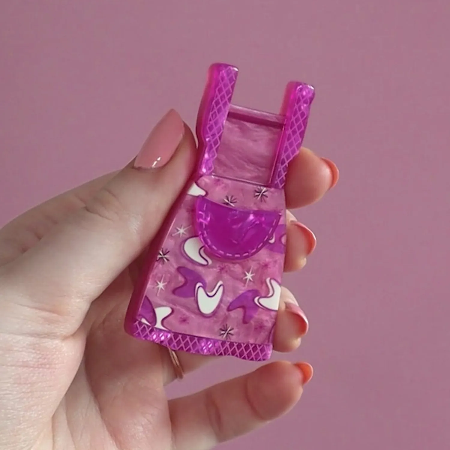 No Strings Attached Brooch - Pink^Erstwilder Clearance