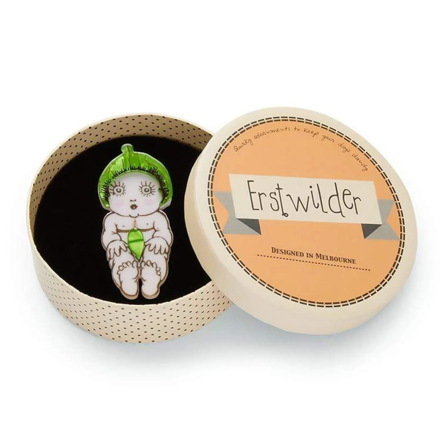 Nuttybub Brooch^Erstwilder Hot