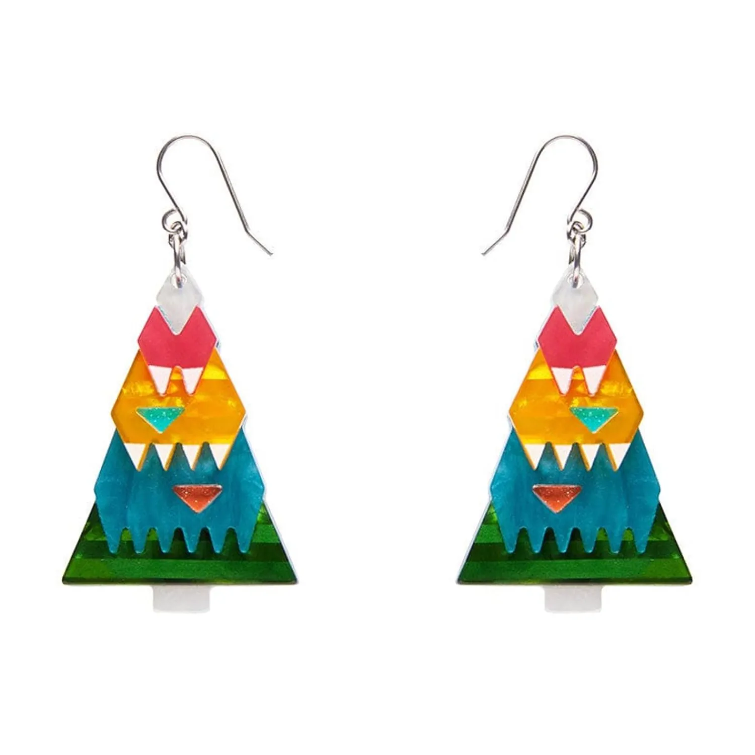O Christmas Tree Drop Earrings^Erstwilder