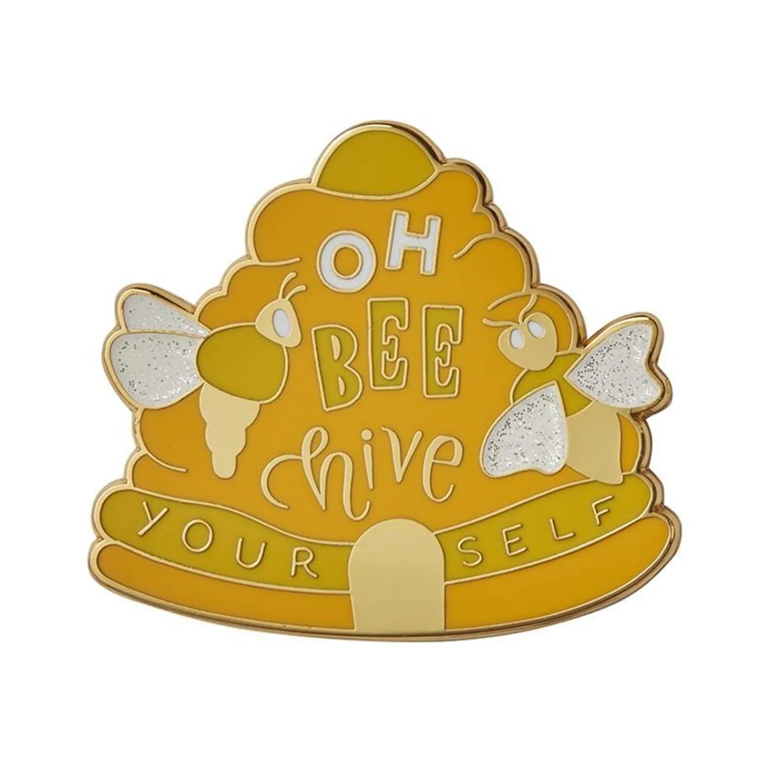 Oh Bee Hive Enamel Pin^Erstwilder