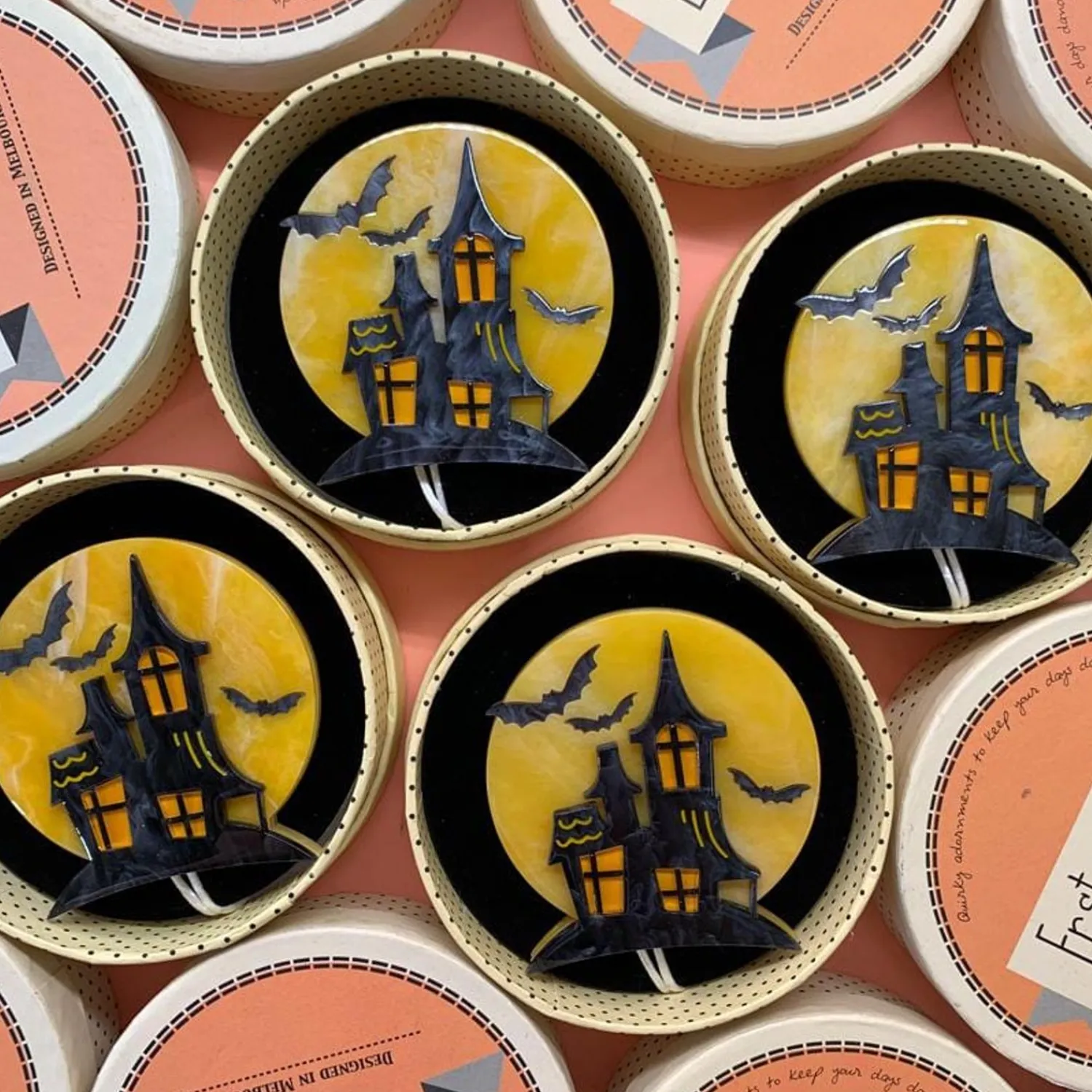 On Haunted Hill Brooch^Erstwilder Outlet