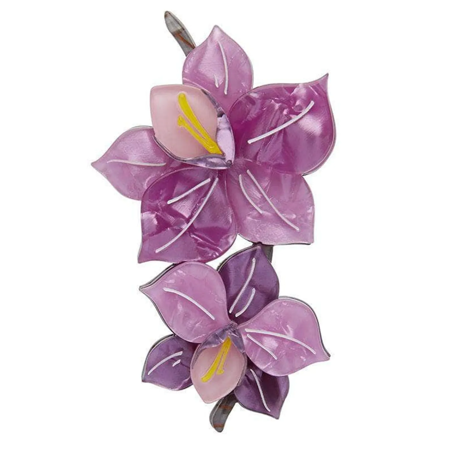 Opulent Orchidaceae Brooch^Erstwilder Clearance