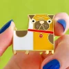Order Of The Pug Enamel Pin^Erstwilder