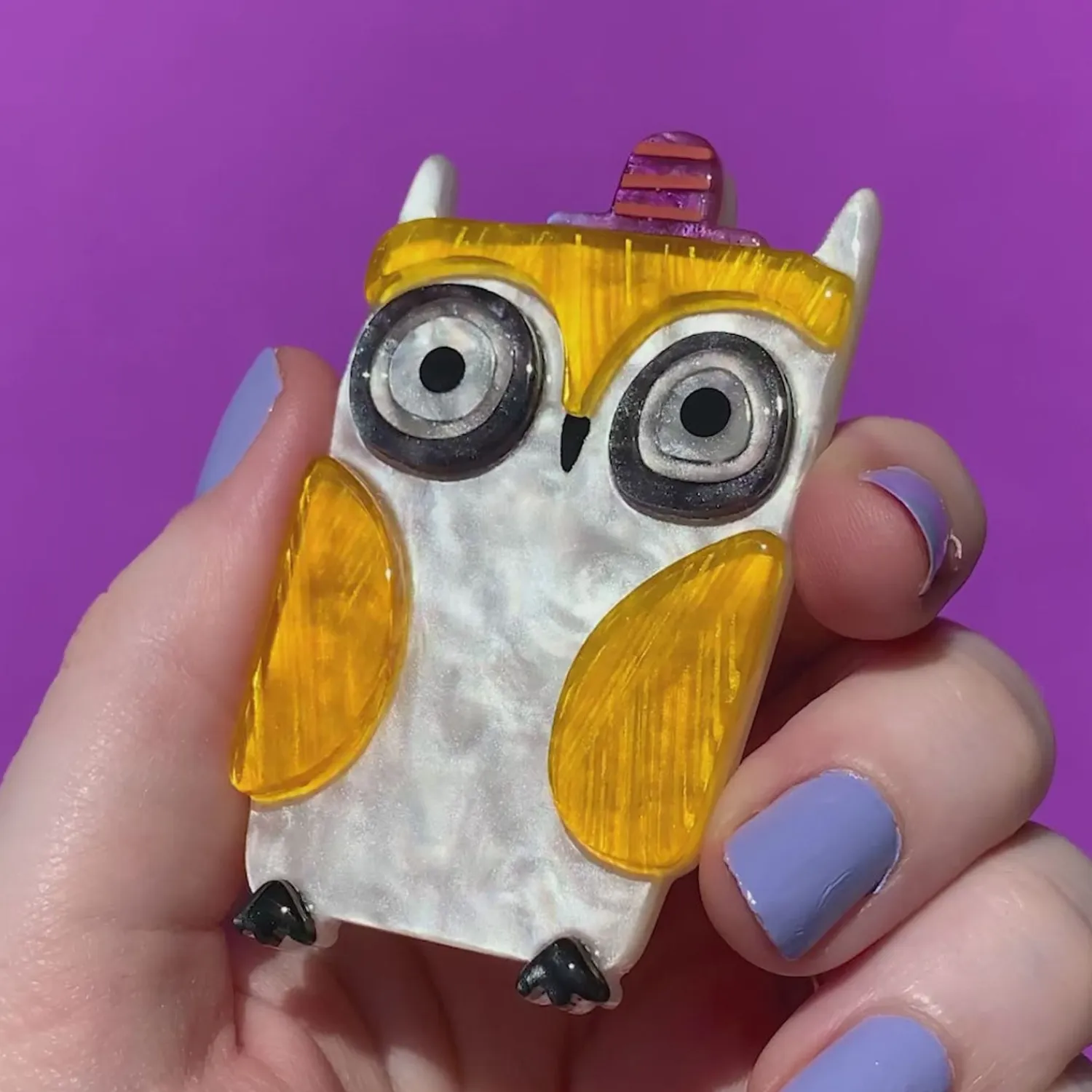 Owl-O-Ween Brooch^Erstwilder Online