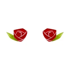 Painted Rose Earrings^Erstwilder Outlet