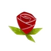 Painted Rose Mini Brooch^Erstwilder Clearance