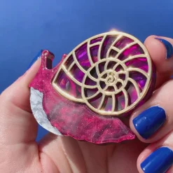 Painted Shell Brooch^Erstwilder Outlet