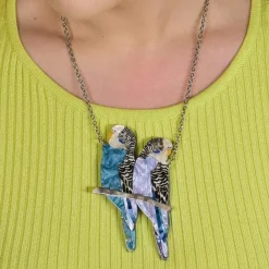 Pair O' Keets Necklace^Erstwilder Clearance