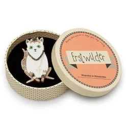Papa Don'T Preach Cat Brooch^Erstwilder Best