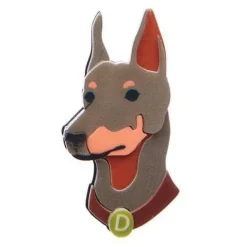 Patrick Pinscher Dog Brooch^Erstwilder Hot
