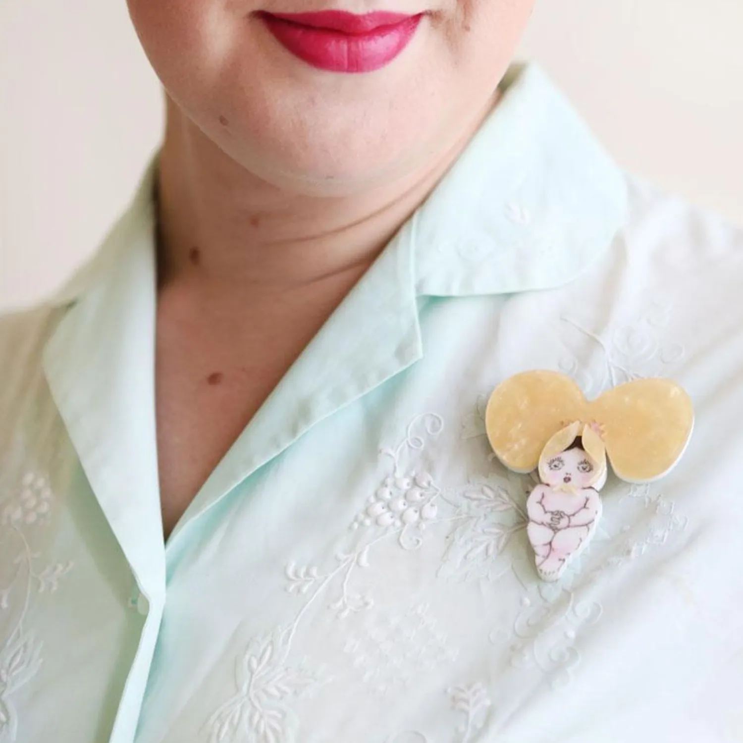 Peababy Brooch^Erstwilder Discount