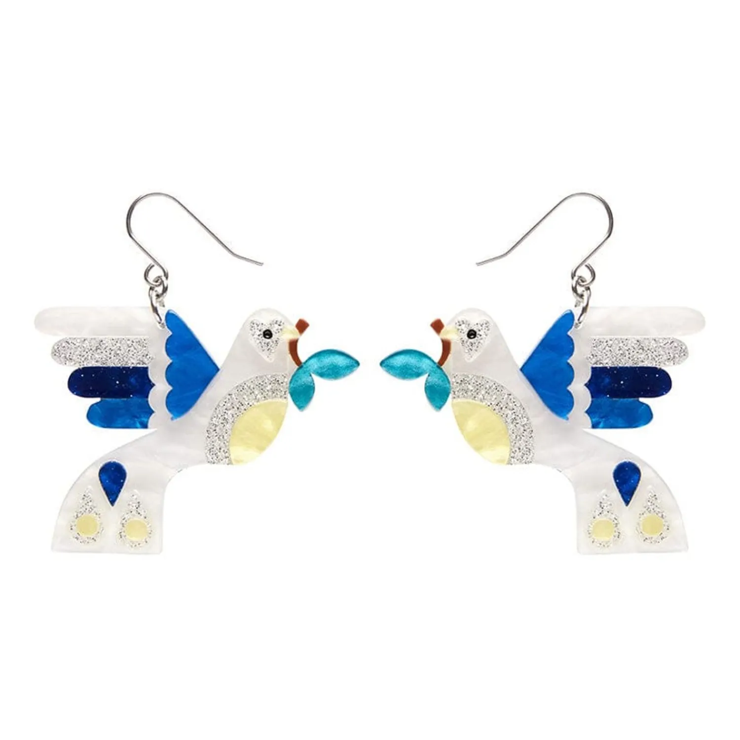 Peace & Love Drop Earrings^Erstwilder