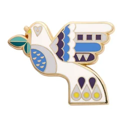 Peace & Love Enamel Pin^Erstwilder Sale