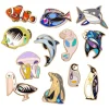Pete Cromer Sea Life Enamel Pin Pack - 12 Piece^Erstwilder Online