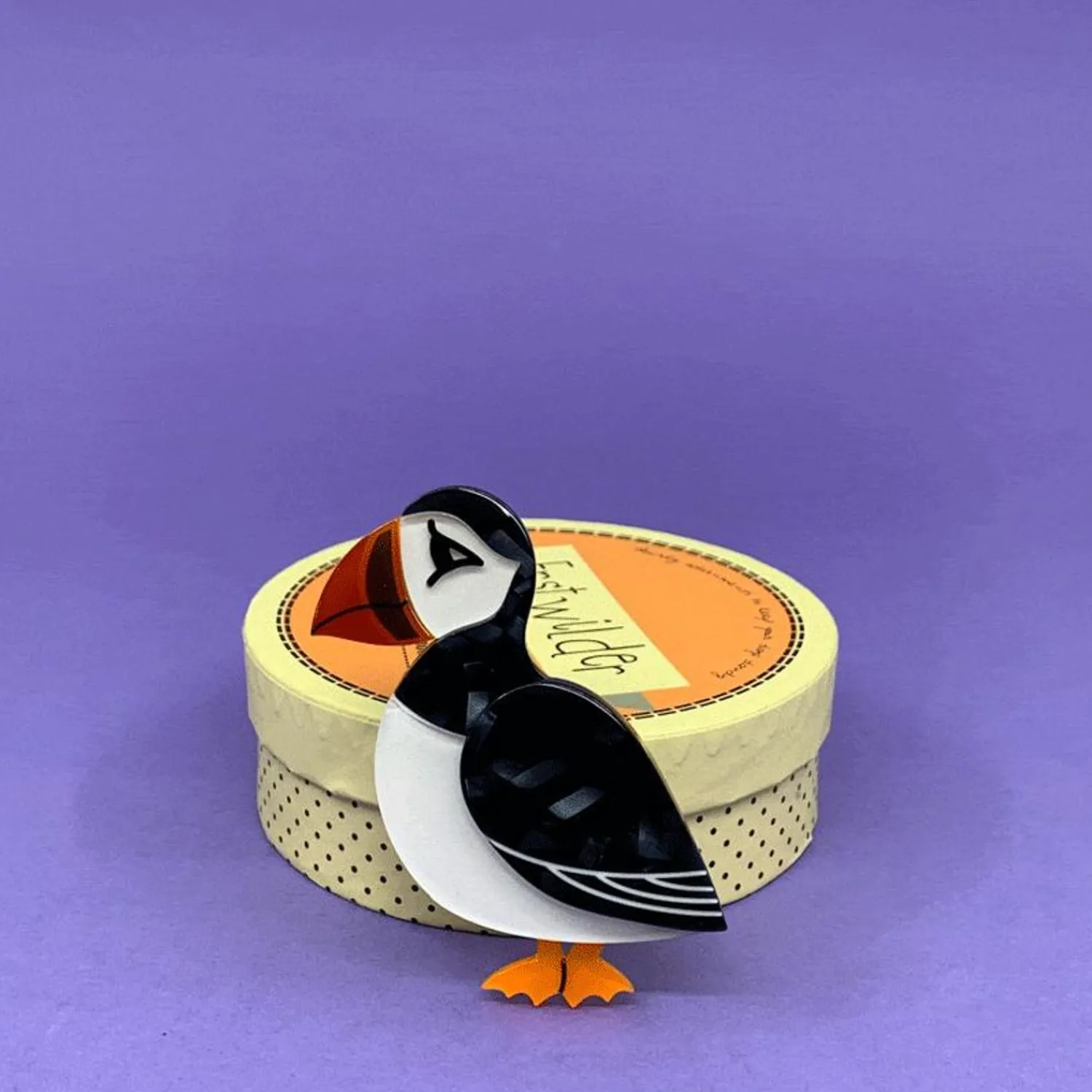 Piccolo Puffin Brooch^Erstwilder Discount