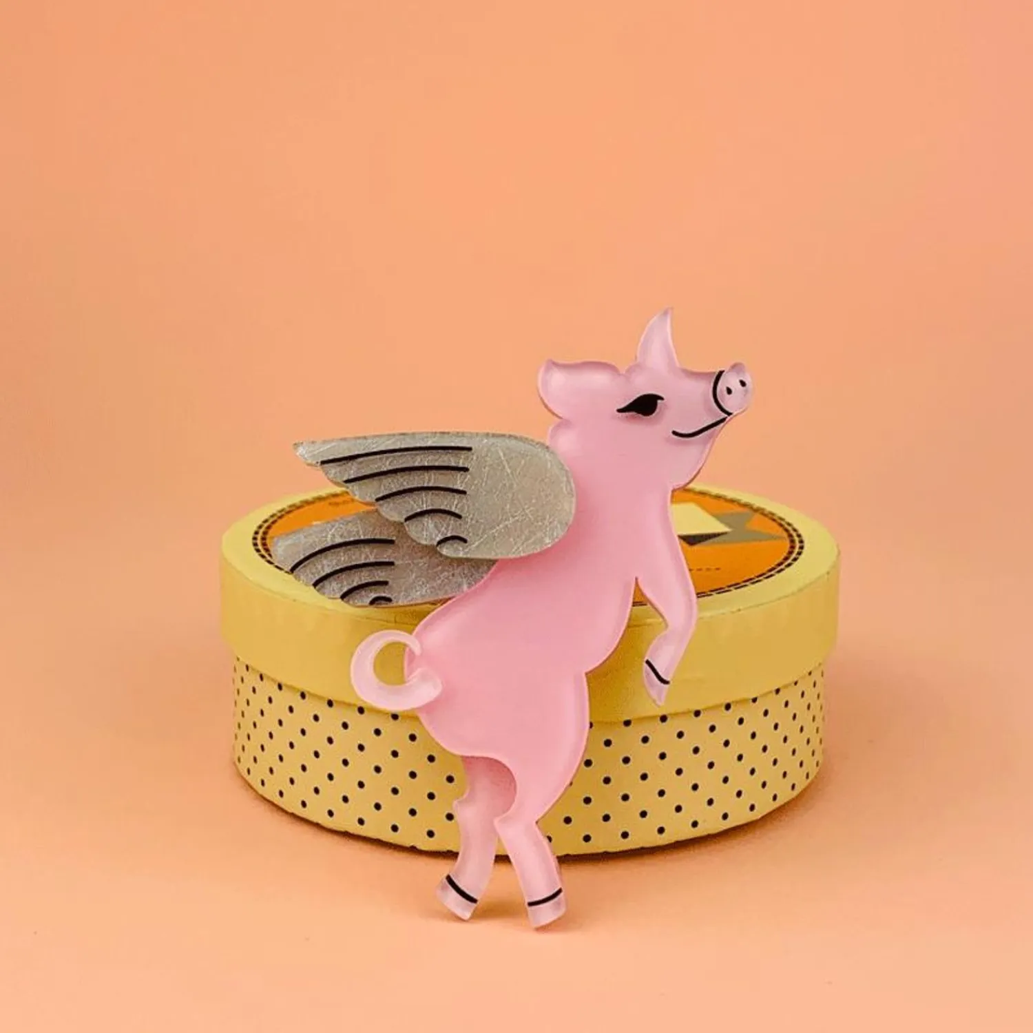 Pigs Can Fly Brooch^Erstwilder Outlet