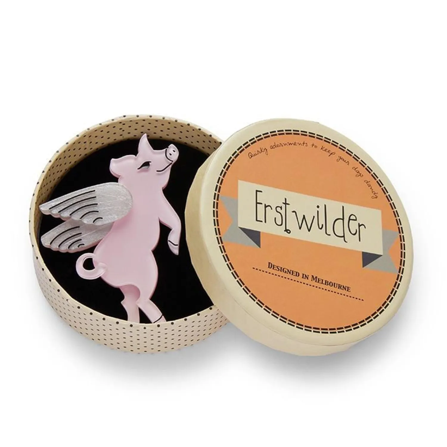 Pigs Can Fly Brooch^Erstwilder Outlet
