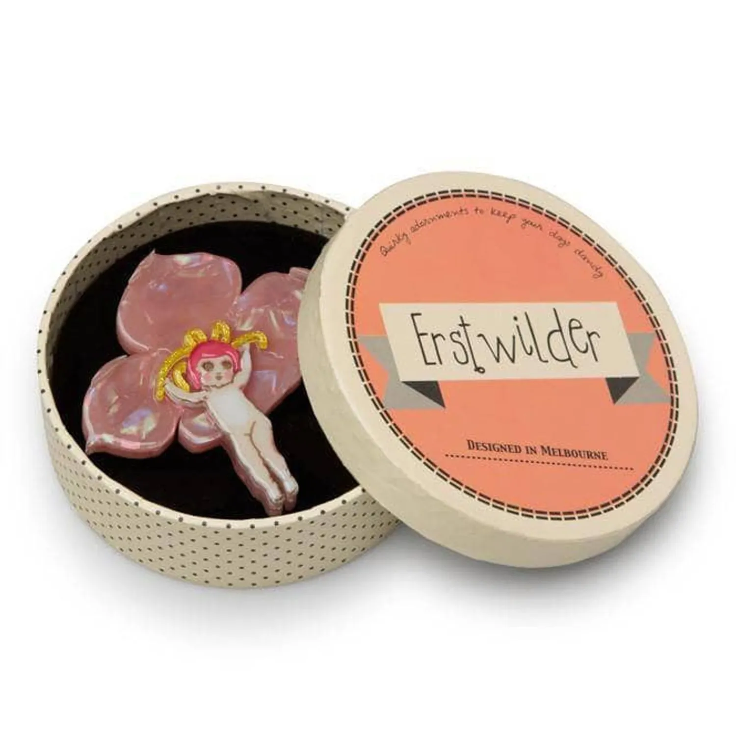 Pink Boronia Brooch^Erstwilder Discount