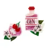 Pink Gin Party Brooch Set^Erstwilder Best