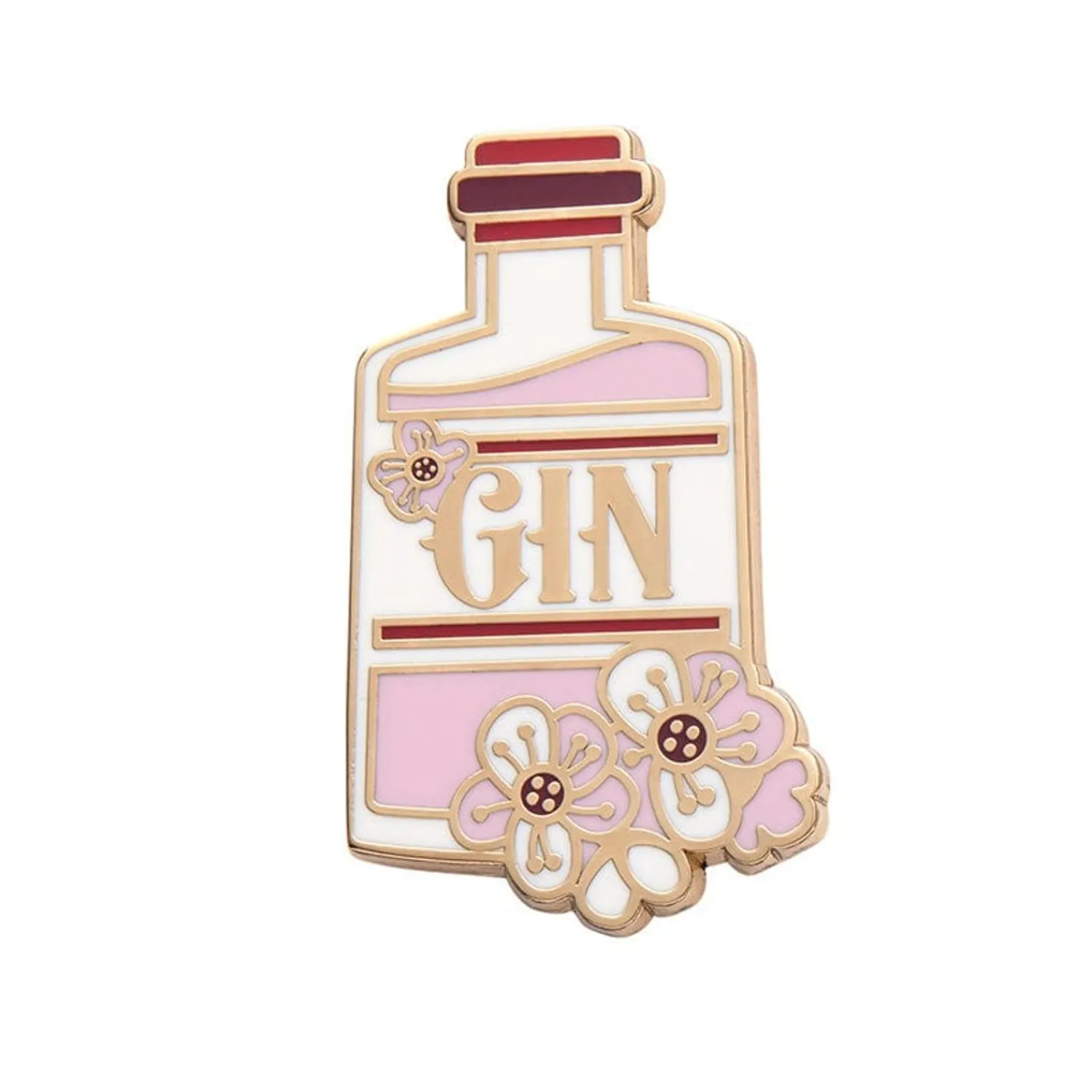 Pink Gin Party Enamel Pin^Erstwilder Clearance