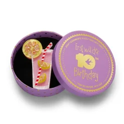 Pink Lemonade Brooch^Erstwilder Online