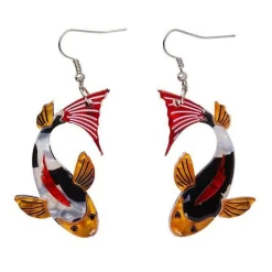 Playing Koi Earrings^Erstwilder Hot