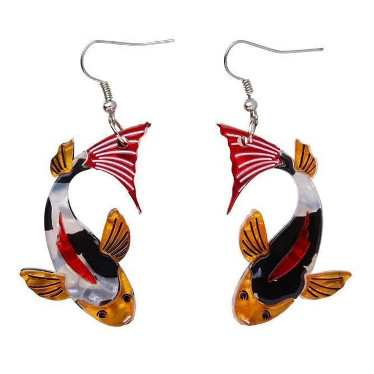 Playing Koi Earrings^Erstwilder Hot