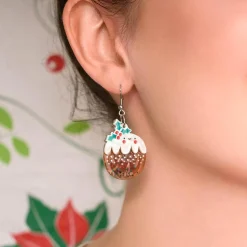Plum Puddie Earrings^Erstwilder Outlet